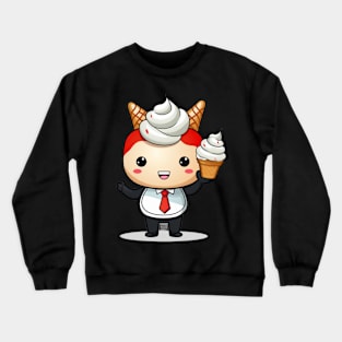 ice creamT-Shirt giril Designed cute illustration Crewneck Sweatshirt